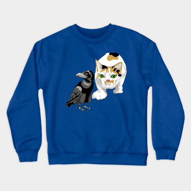 Murderer of Crows Crewneck Sweatshirt by macpeters